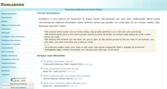 Desktop Screenshot of kunlaboro.pro.br
